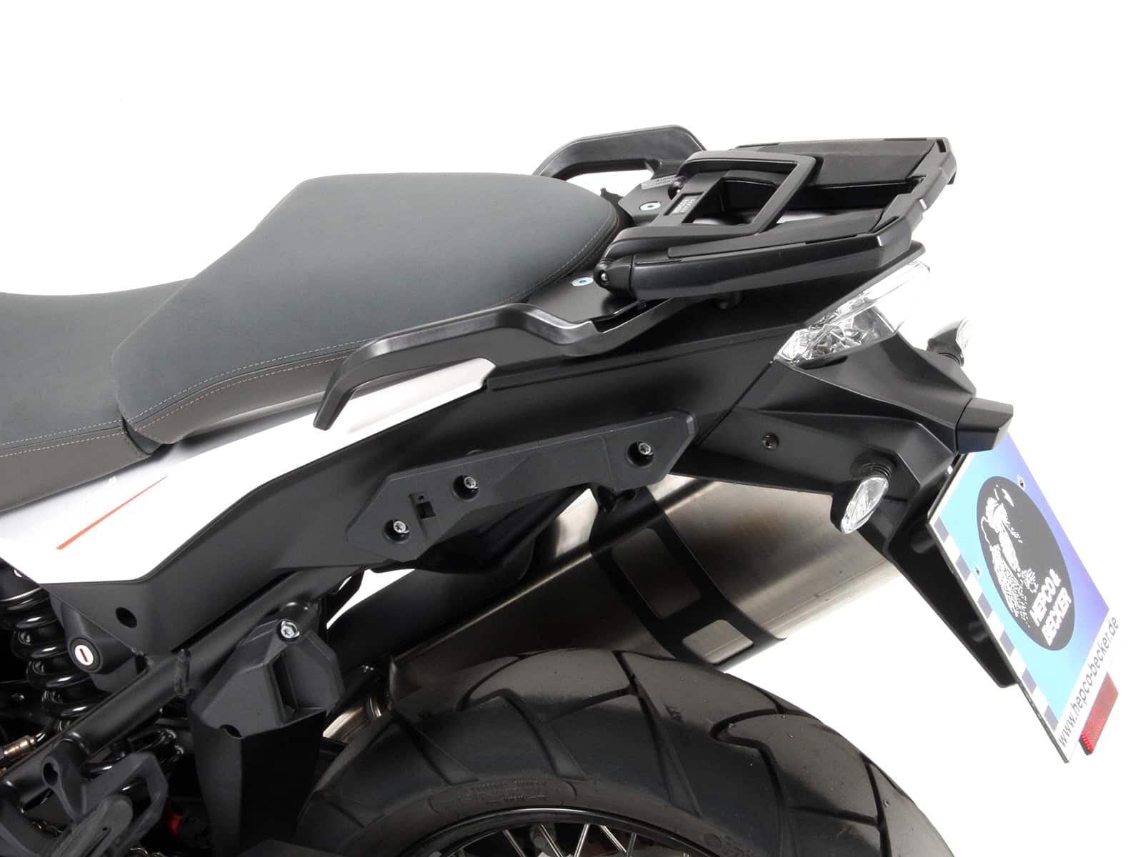 Easyrack Topcaseträger für Kombination mit Original-Gepäckbrücke schwarz für KTM 1090 Adventure R (2017-2018)