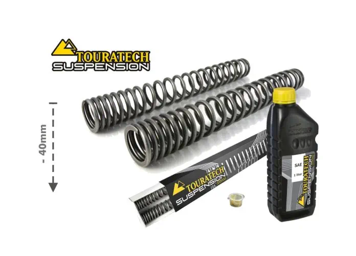 Touratech Progressive Gabelfedern BMW F850GS + Adventure ab 2018 Tieferlegung um -40mm