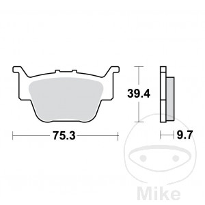 Bremsklotz Sinter SI TRW Alternative: 7325756