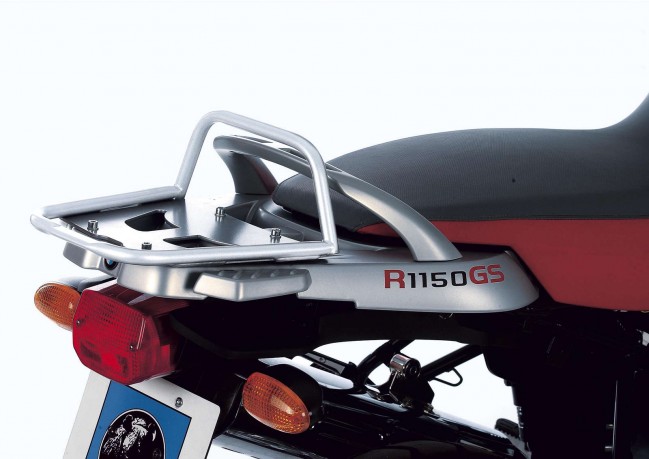 Rohrgepäckbrücke Topcaseträger silber für BMW R 1150 GS Adventure (2001-2005)