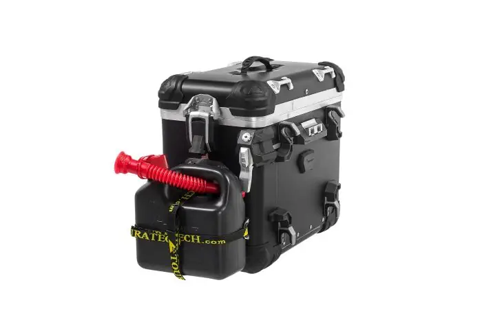 ZEGA Evo Zubehörhalterset Kanisterhalter mit Benzinkanister Touratech 3 Liter