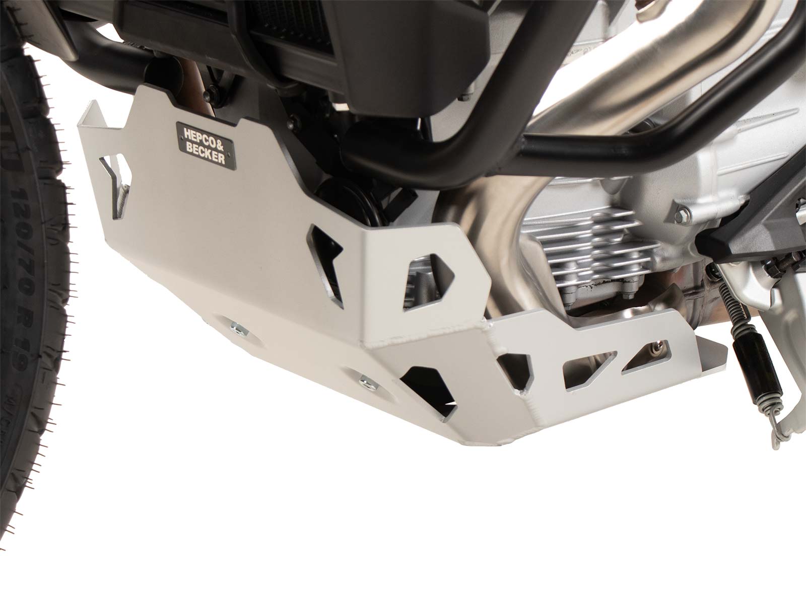 Motorschutzplatte aluminium für Moto Guzzi Stelvio (2024-)