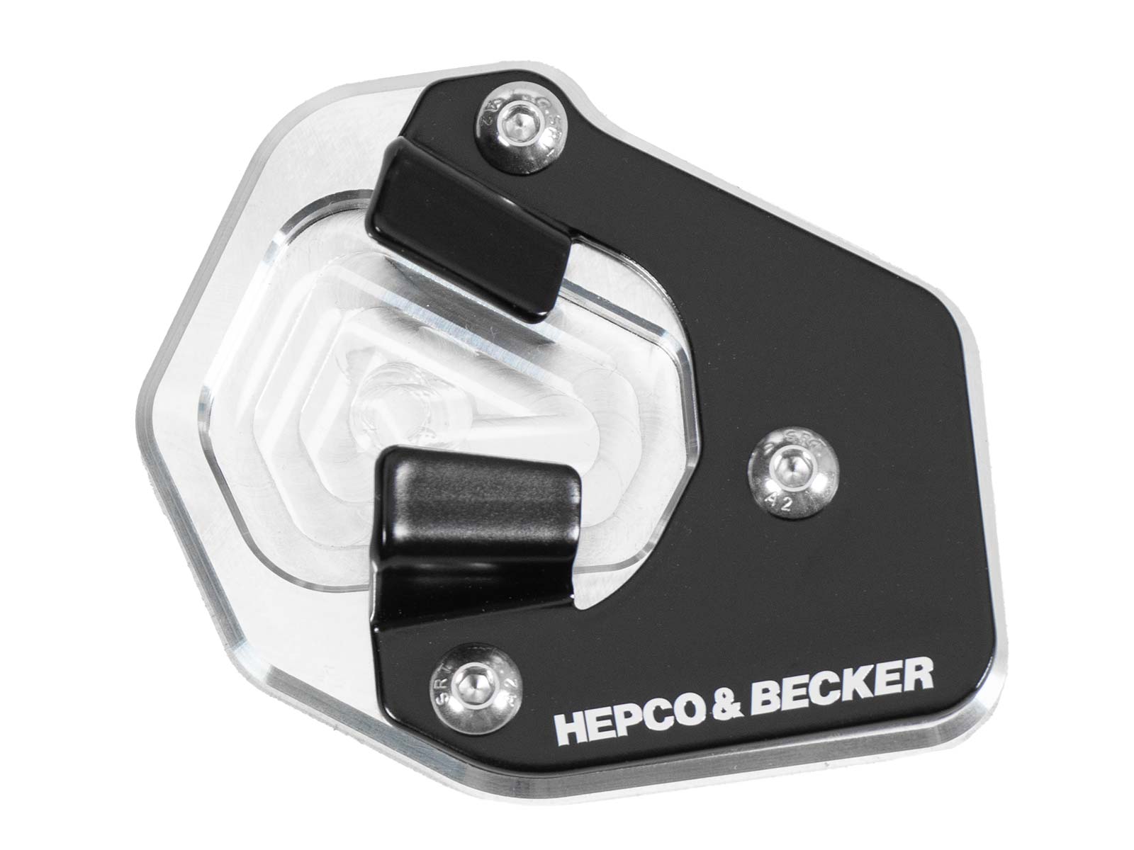 Seitenständerplatte silber/schwarz für BMW R 12 (2024-)