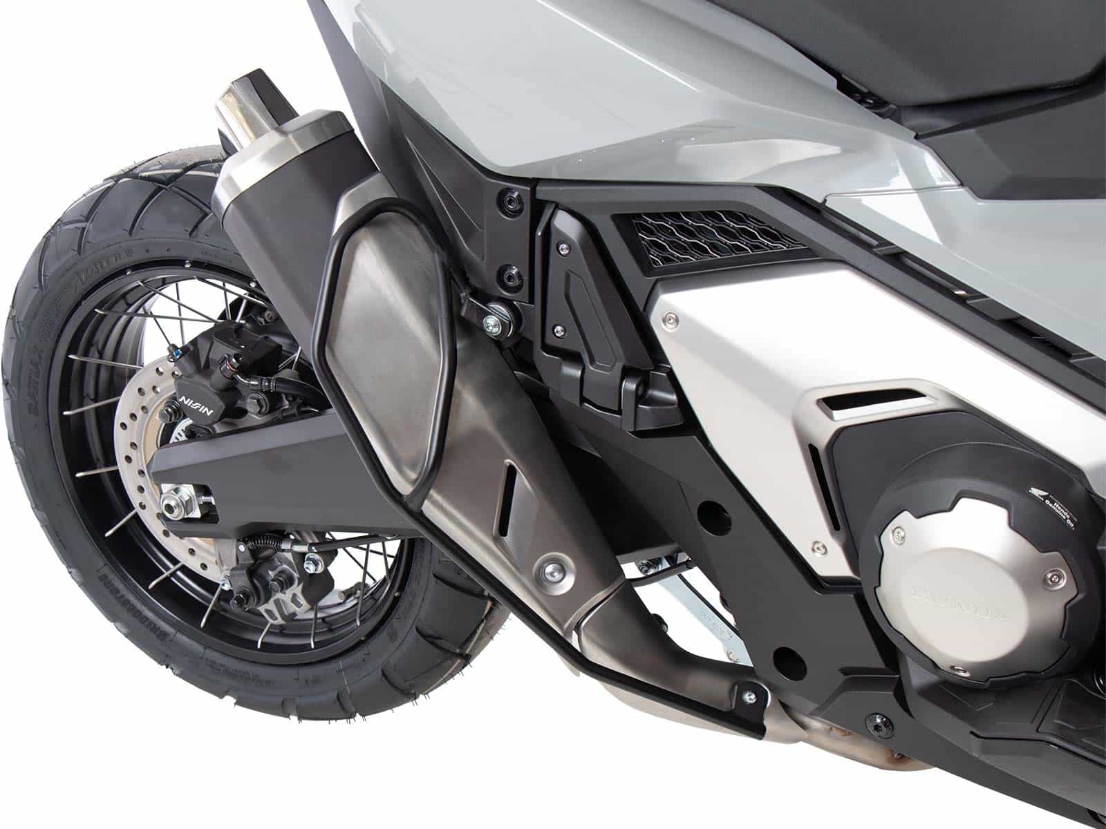 Schutzbügel für Endtopf - schwarz für Honda X-ADV (2021-2024)