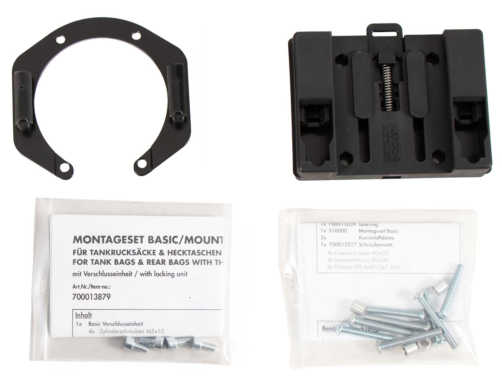 Universal Tankring BASIC 6 Loch Befestigung für BMW