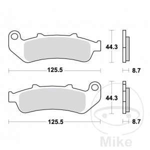 Bremsklotz Sinter vorne TRW Alternative: 7328990