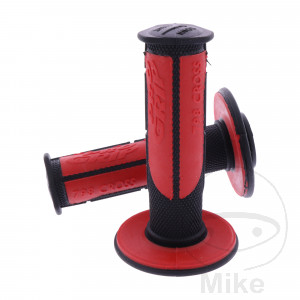 Griffgummi 798 schwarz/rot Durchmesser 22 / 25 mm geschlossen.