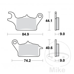 Bremsklotz Standard TRW Alternative: 7370035