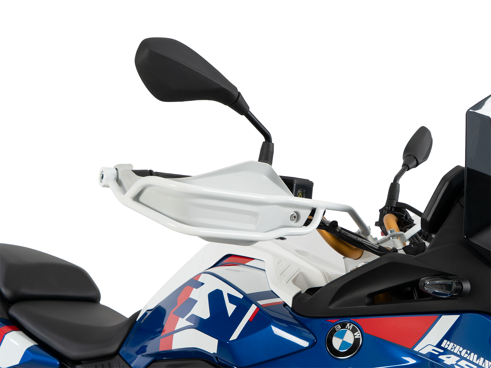 Griffschutz für BMW F 450 GS (2026-) Set, weiß (links + rechts)