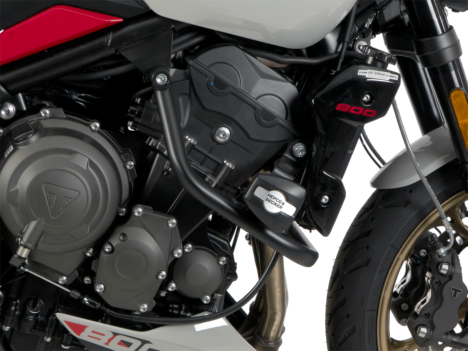 Motorschutzbügel inkl. Protectionpad schwarz für Triumph Trident 800 (2026-)