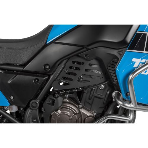 Schutzabdeckung Motor (Satz), schwarz für Yamaha Ténéré 700 (-2024)