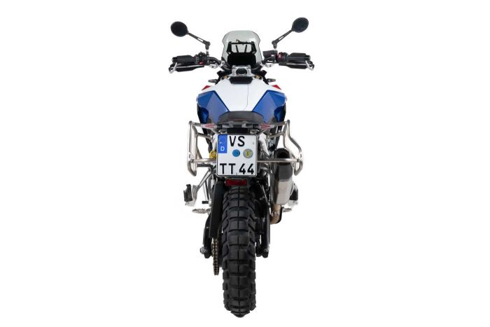 Kofferträger Edelstahl Sondersystem für ZEGA Evo X für BMW F900GS