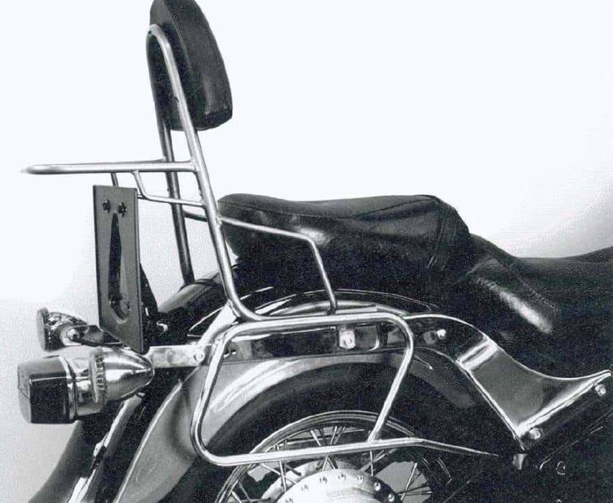 Sissybar ohne Gepäckträger chrom für Kawasaki VN 800 Classic (2000-2005)