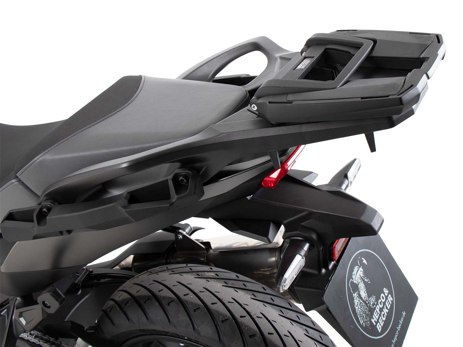 Easyrack Topcaseträger für Kombination mit Original-Gepäckbrücke schwarz für Honda NT 1100 (2022-2024)