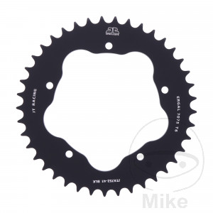 Alu-Kettenrad 41Z Teilung 525 schwarz für Kettenradträger 7585011