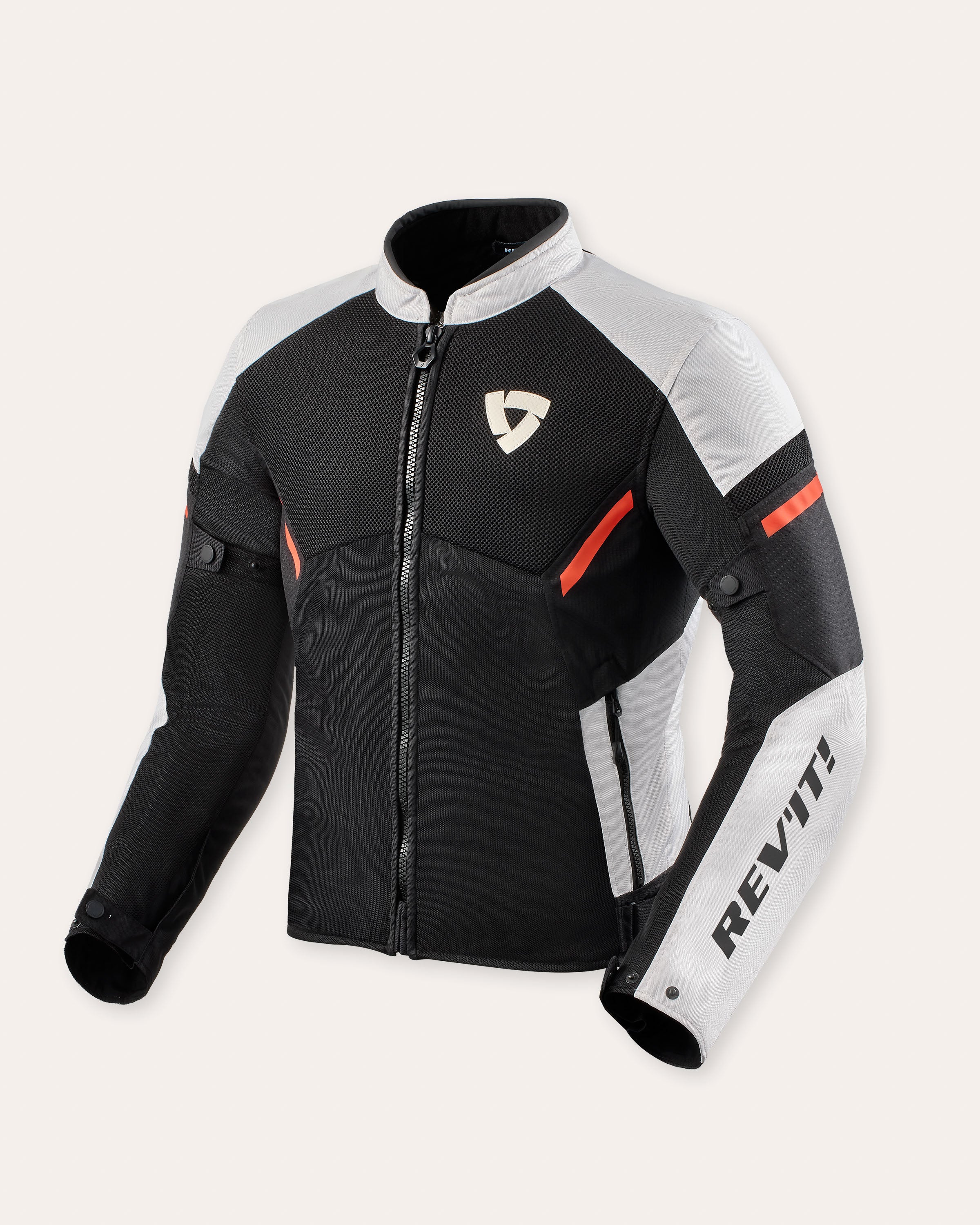 Jacke GT-R Air 3 | White-Neon Red - Weiß-Neon Rot / XXL / Standard - Größe: XXL - Länge: Standard