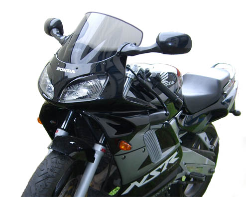NSR 125 - Racingscheibe "RM" 1998- - rauchgrau