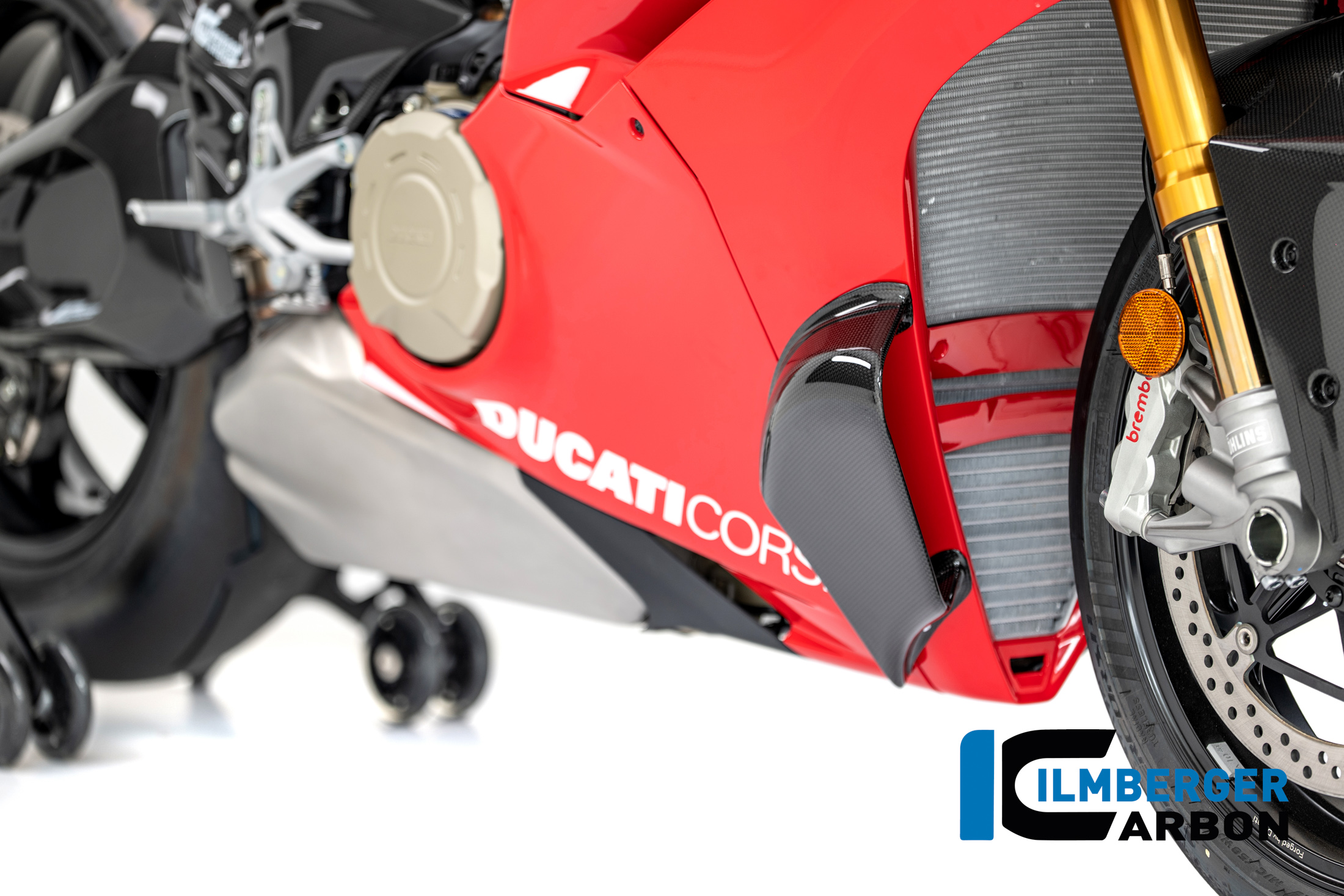Sidepod rechts Carbon glänzend Ducati Panigale V4 R 2025
