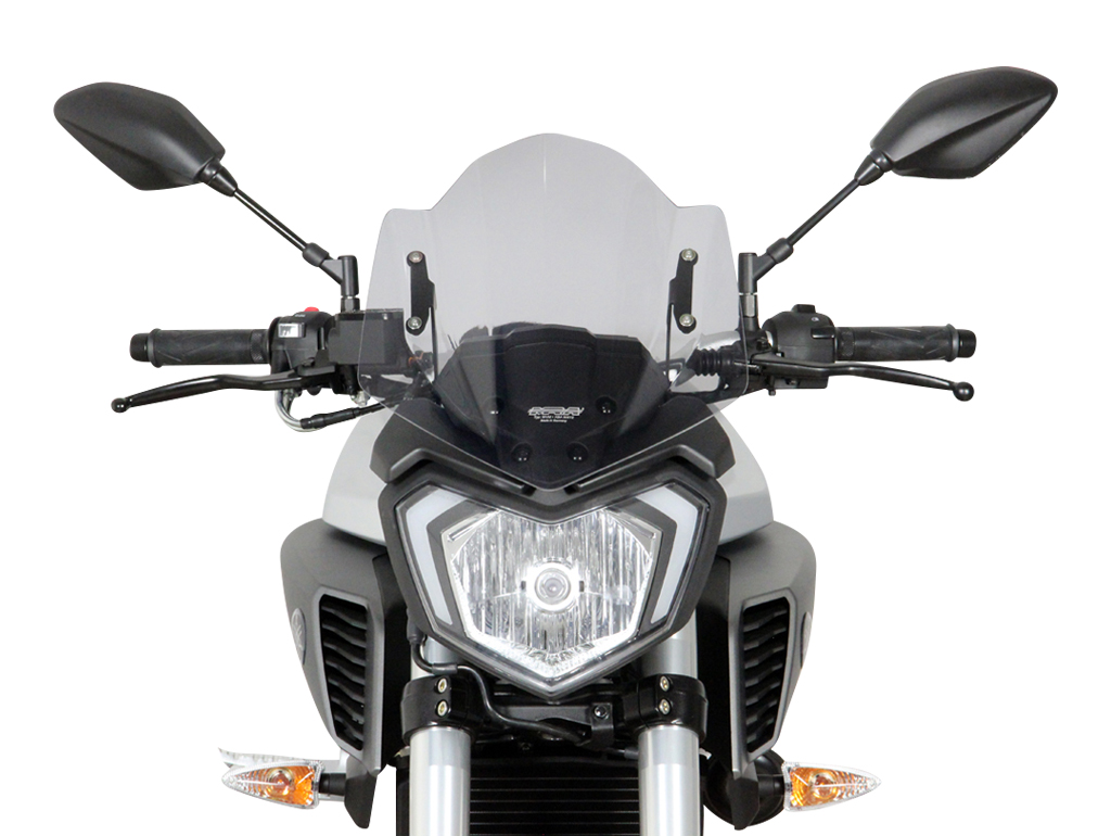 MT-125 - Racingscheibe "NRM" 2015-2019 - rauchgrau