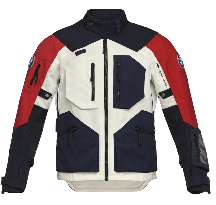 BMW Motorrad Jacke GS Rallye Gore-Tex Herren Rot/Weiß 