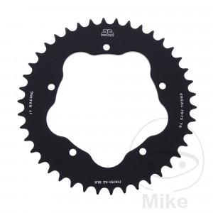 Alu-Kettenrad 42Z Teilung 520 schwarz für Kettenradträger 7585011