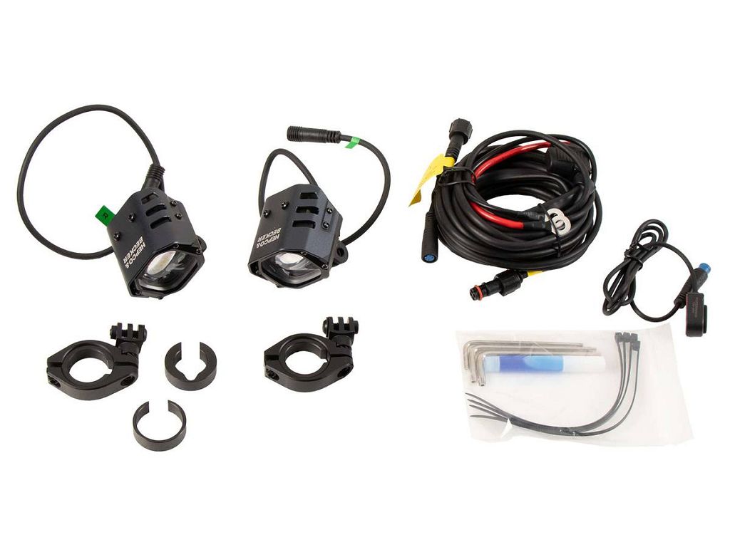 LED Zusatzscheinwerfer Nova (Set) inkl. Universalbefestigungsset, Kabelbaum und Schalter