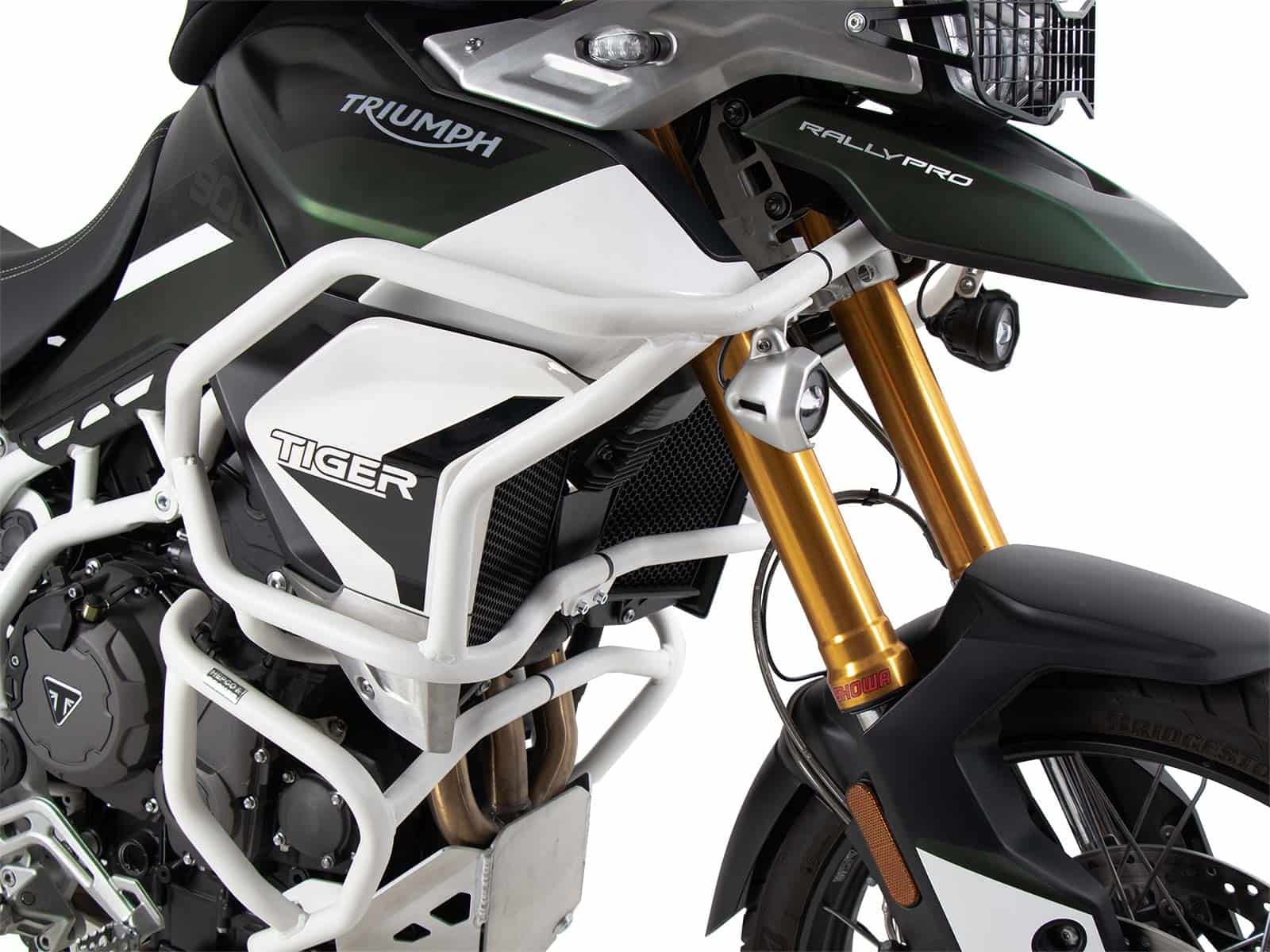 Tankschutzbügel "Solid" schwarz für Triumph Tiger 850 Sport (2021-2024)