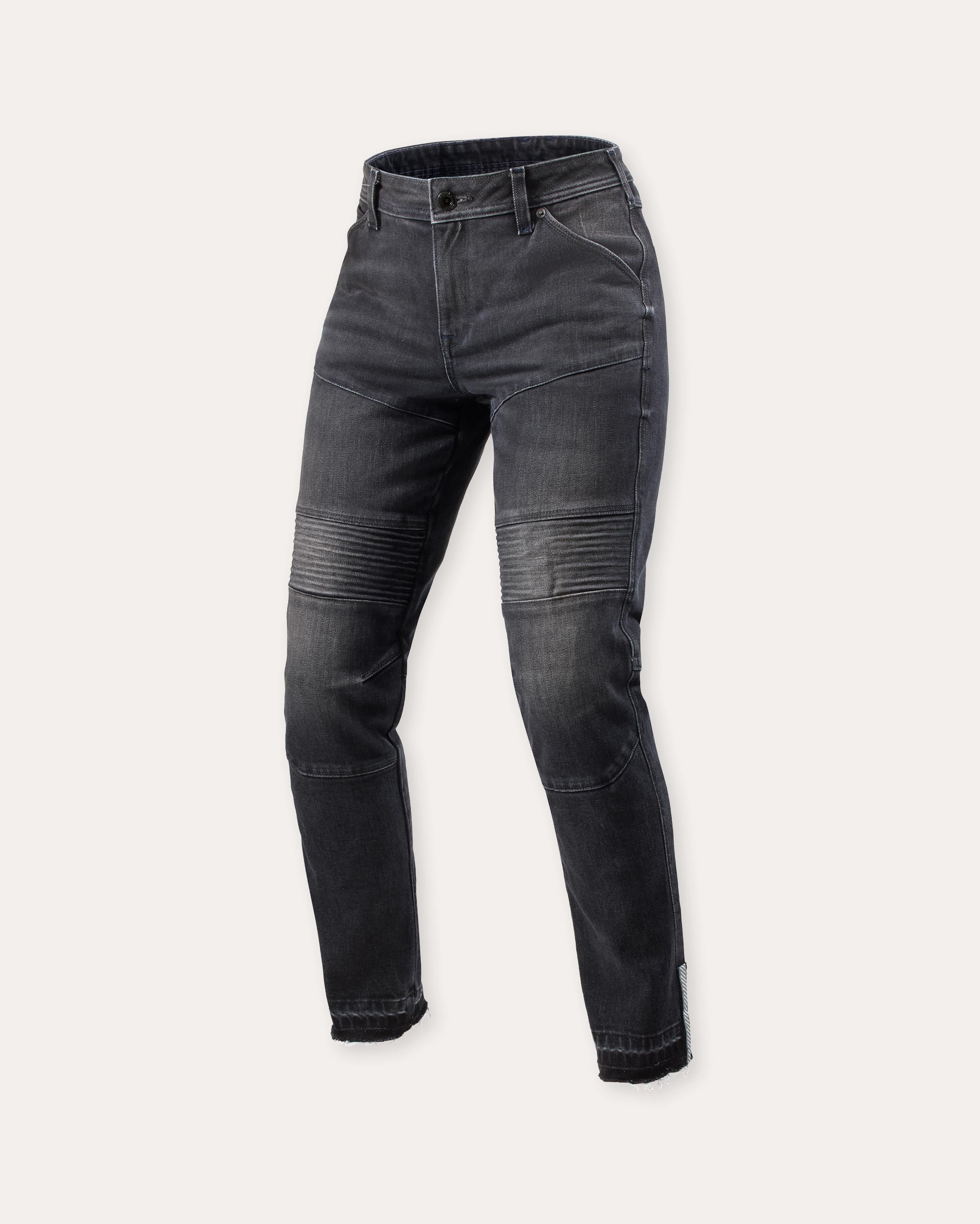 Jeans Moto 2 Slim Ladies Dark Black Stone 26 L30