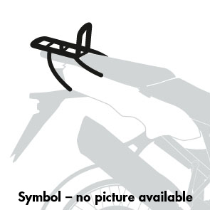 Rohrgepäckbrücke Topcaseträger chrom für Hyosung GV 650 i Aquilia (2006-2011)