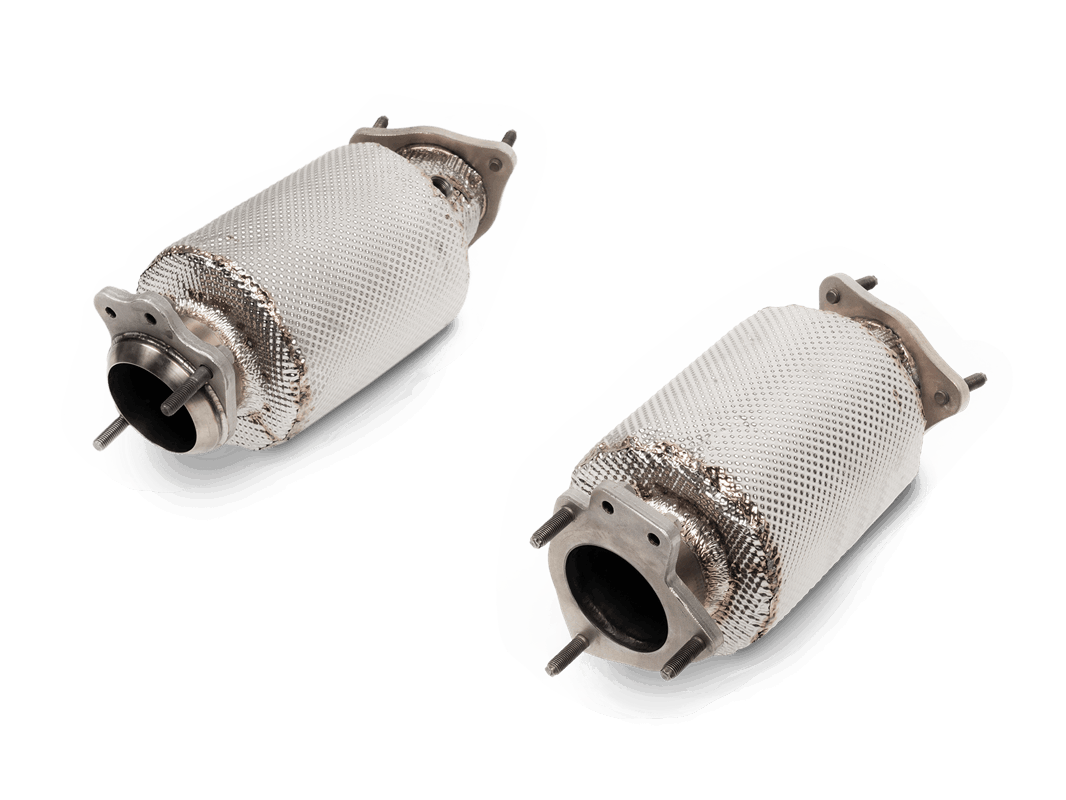 Akrapovic LINKPIPE SET ohne KAT CORVETTE Stingray (C8)