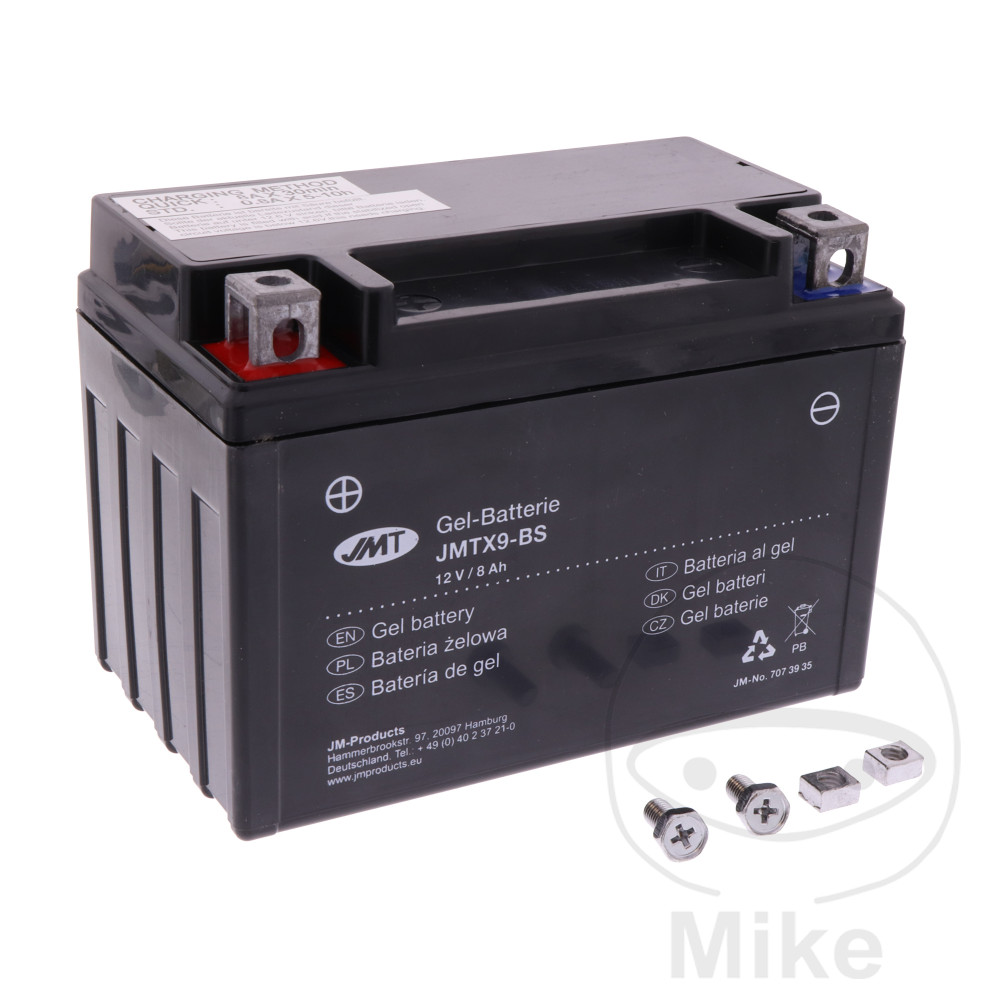 Batterie Motorrad YTX9-BS Gel JMT Alternative: 7070172 3653 0144