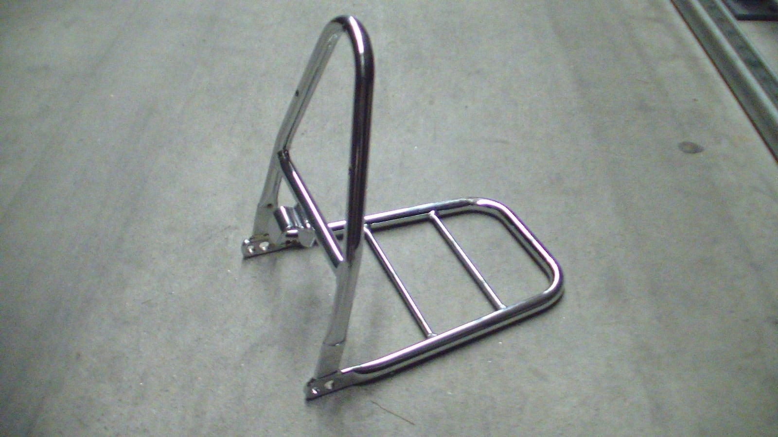 Sissybar mit Gepäckträger chrom für Kawasaki EN 500 (1990-1995)