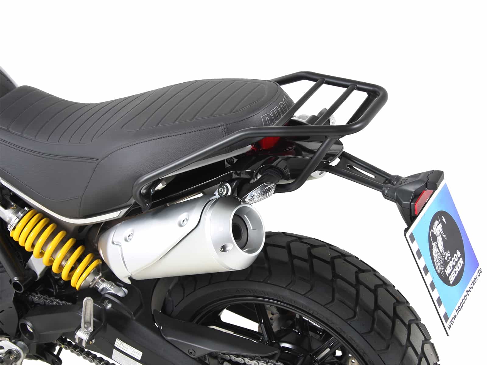 Rohrgepäckbrücke schwarz für Ducati Scrambler1100/Special/Sport (2018-2020)