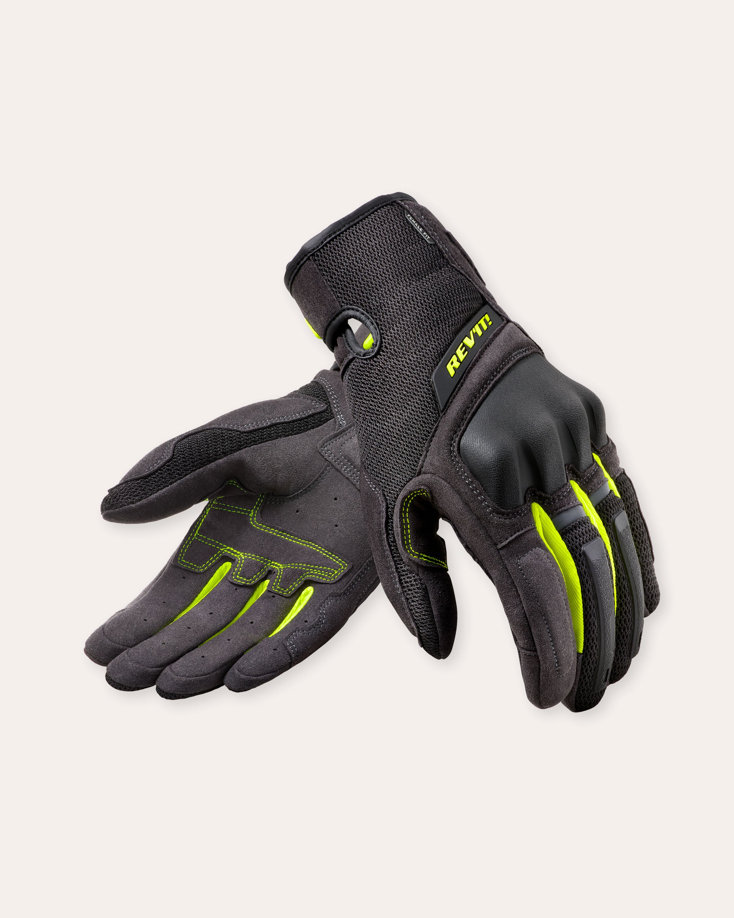 Handschuhe Volcano Ladies Schwarz-Neon Gelb XS Standard