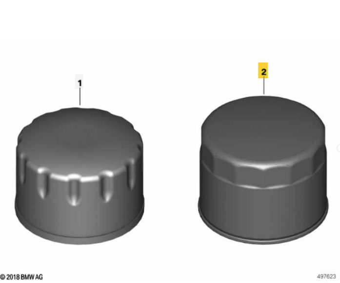 Original BMW Ölfilter Mahle für alle R 1200 1250 R GS RS RT wassergekühlt S1000 R XR RR F 750 800 850 900