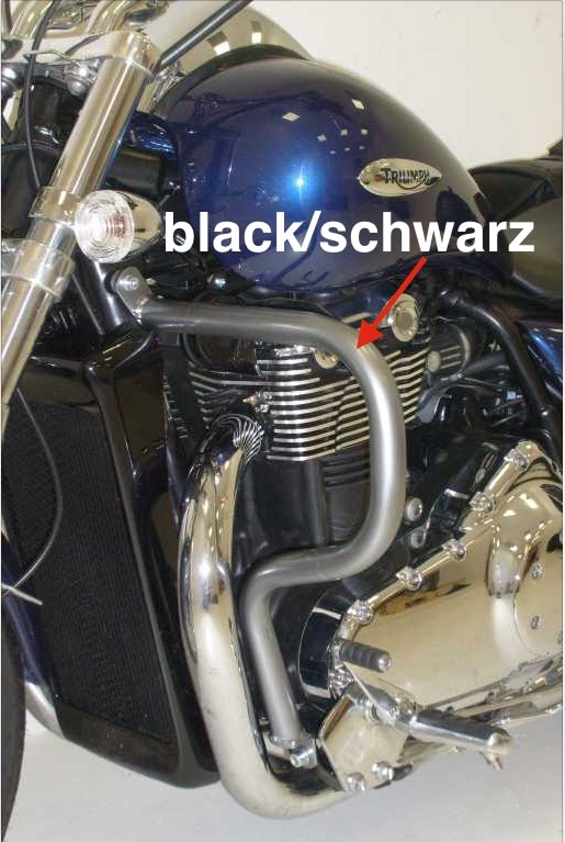 Motorschutzbügel schwarz für Triumph Thunderbird 1600/1700/Storm (2009-2018)