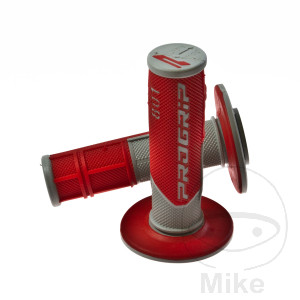 Griffgummi 801 grau/rot Durchmesser 22 / 25 mm geschlossen.