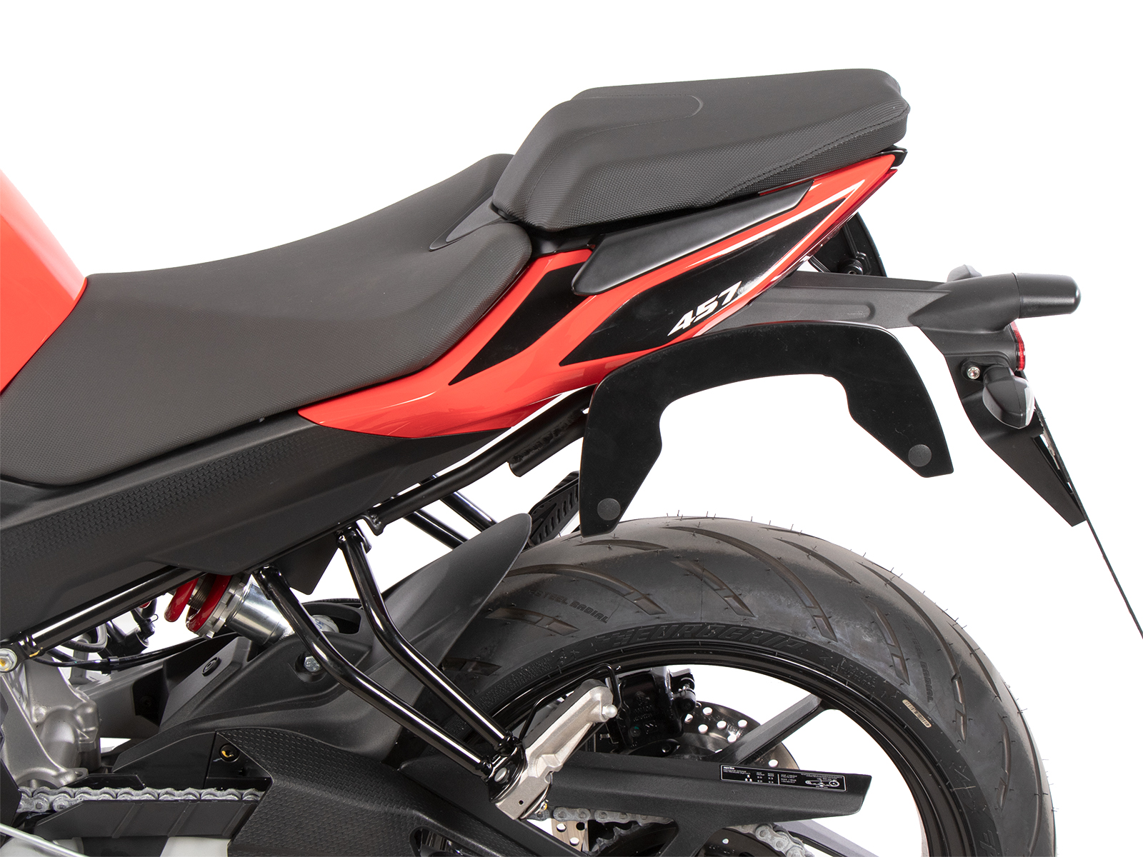 C-Bow Seitenträger schwarz für Aprilia Tuono 457 (2025-)