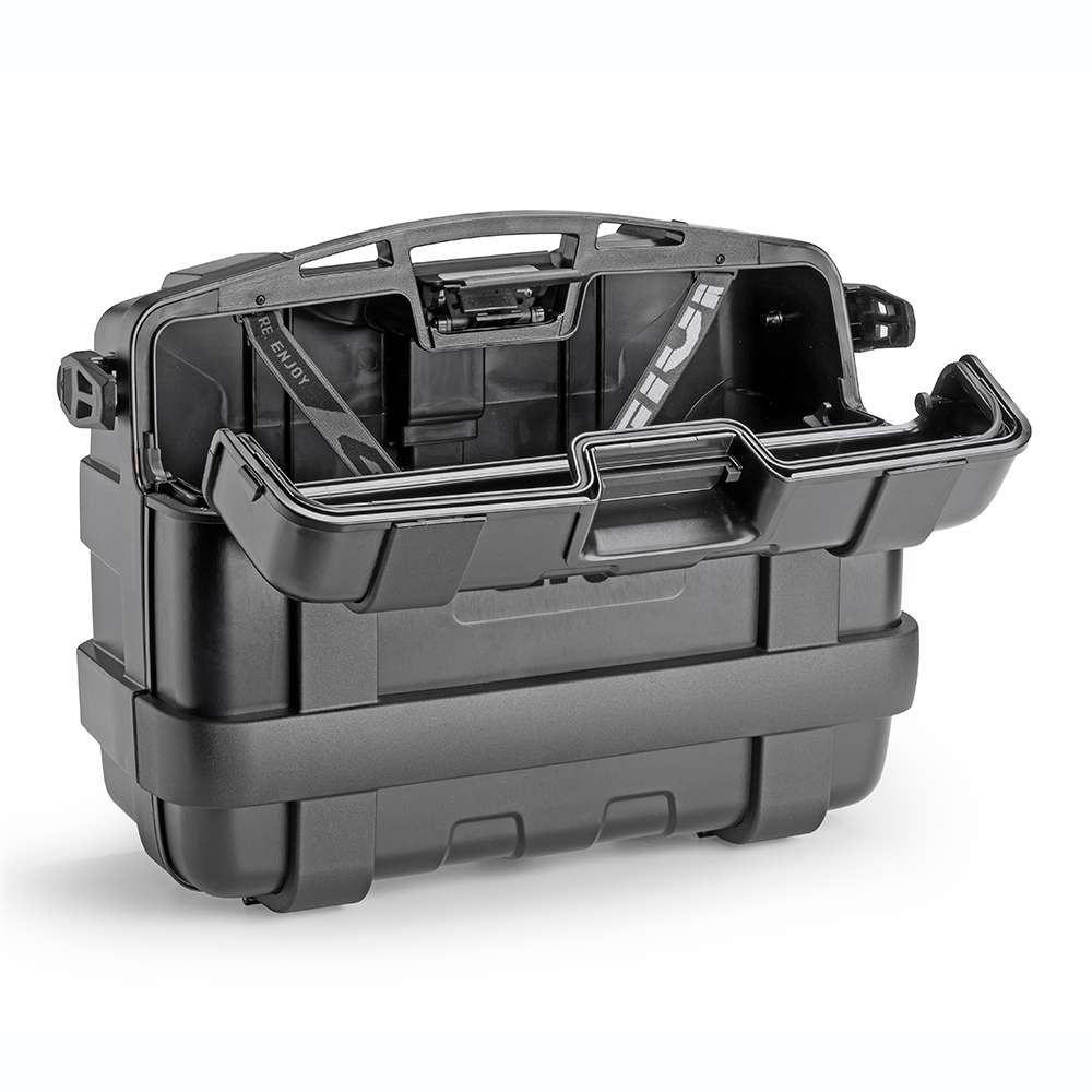 Trekker Lite 33, Monokey Koffer, 33 Liter, mit Kunststoff Cover schwarz, max. Zuladung 10 kg