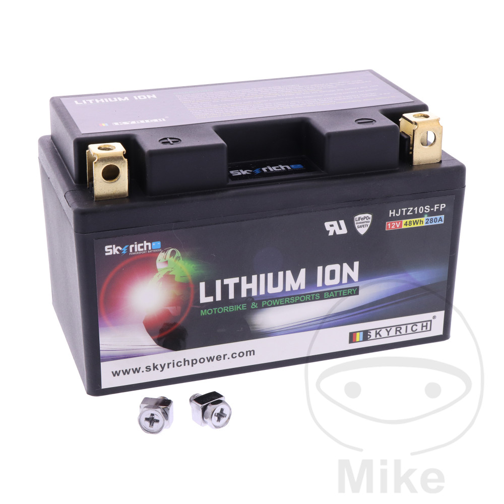 1000_7070223 Batterie Motorrad HJTZ10S-FP Skyrich Lithium-Ionen