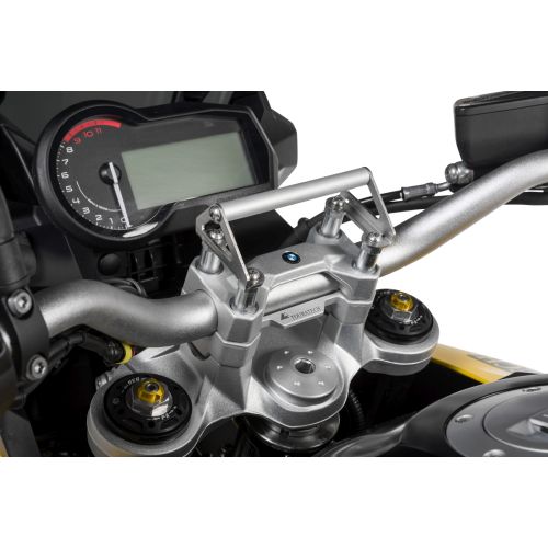 GPS-Anbauadapter auf Lenkerklemmung BMW F900GS/ Adventure, F850GS/ Adventure, für Lenkererhöhung 20 mm