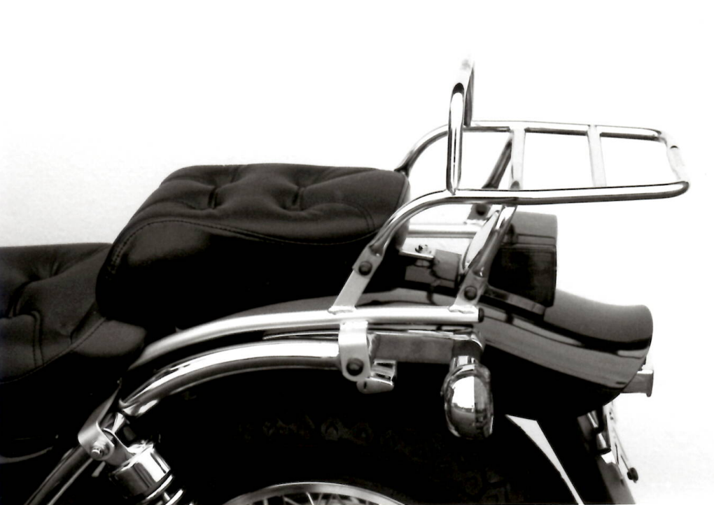 Rohrgepäckbrücke Topcaseträger chrom für Suzuki VS 1400 Intruder (1987-2003)