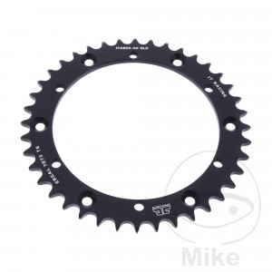 Alu-Kettenrad 40 Zähne Teilung 520 schwarz JT Innendurchmesser 152 Lochkreis 175