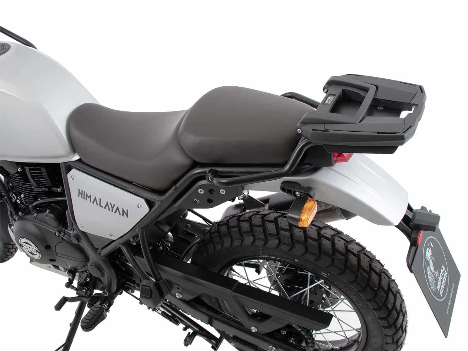 Easyrack Topcaseträger für Kombination mit Original-Gepäckbrücke schwarz für Royal Enfield Himalayan (2021-2024) Easyrack Topcaseträger für Kombination mit Original-Gepäckbrücke schwarz für Royal Enfield Himalayan (2021-2024)