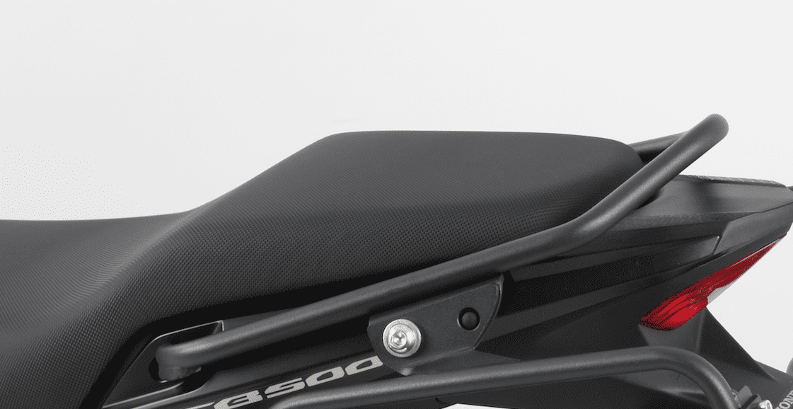 Soziushaltegriff anthrazit für Honda CB 500 X (2017-2018)