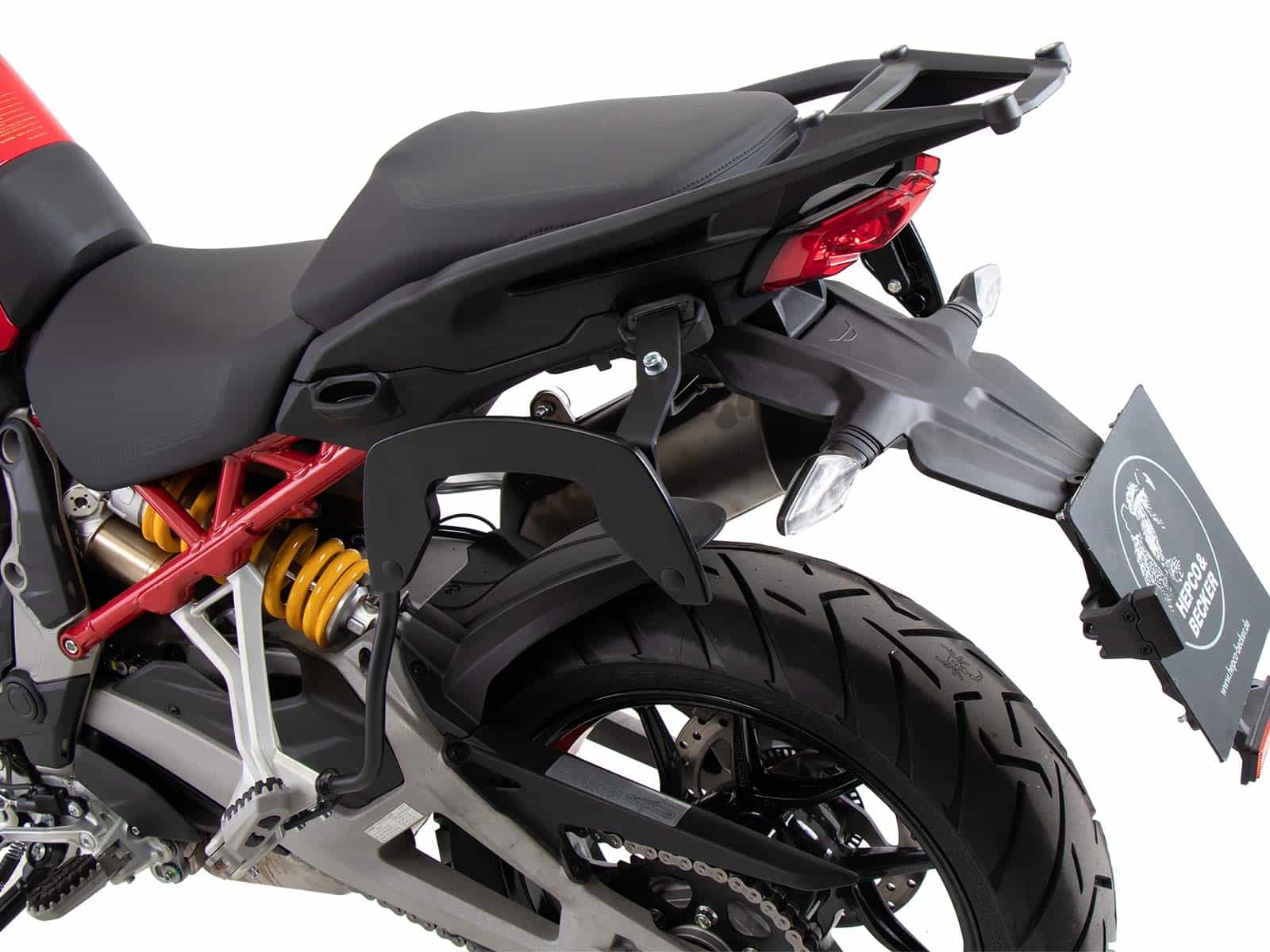 C-Bow Seitenträger schwarz für Ducati Multistrada V4 / S / Pikes Peak / Rally / RS (2025-)