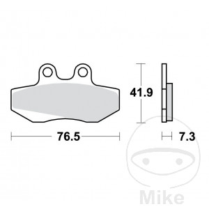 Bremsklotz Standard TRW Alternative: 7379423