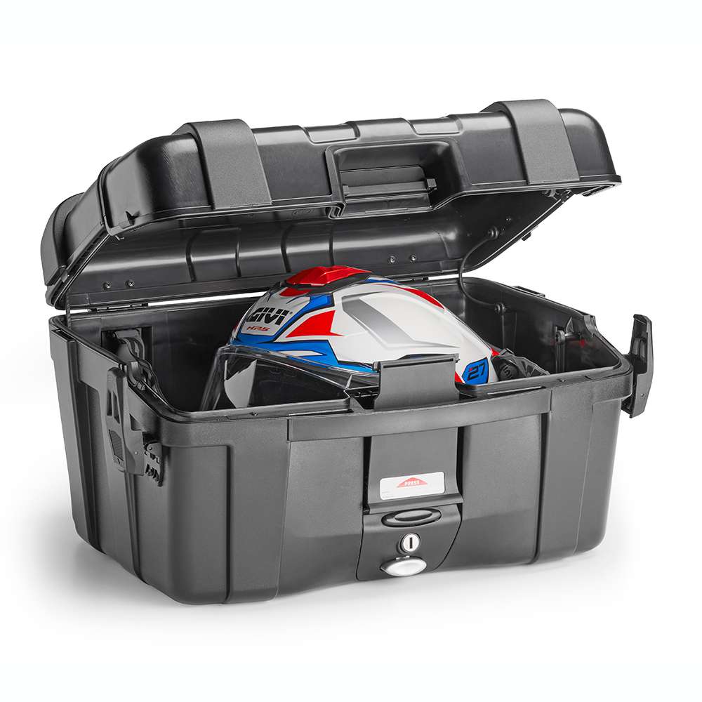 Trekker Lite 46, Monokey Koffer, 46 Liter, mit Kunststoff Cover schwarz, max. Zuladung 10 kg