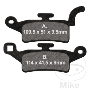Bremsklotz Standard Scooter EBC Alternative: 7870122