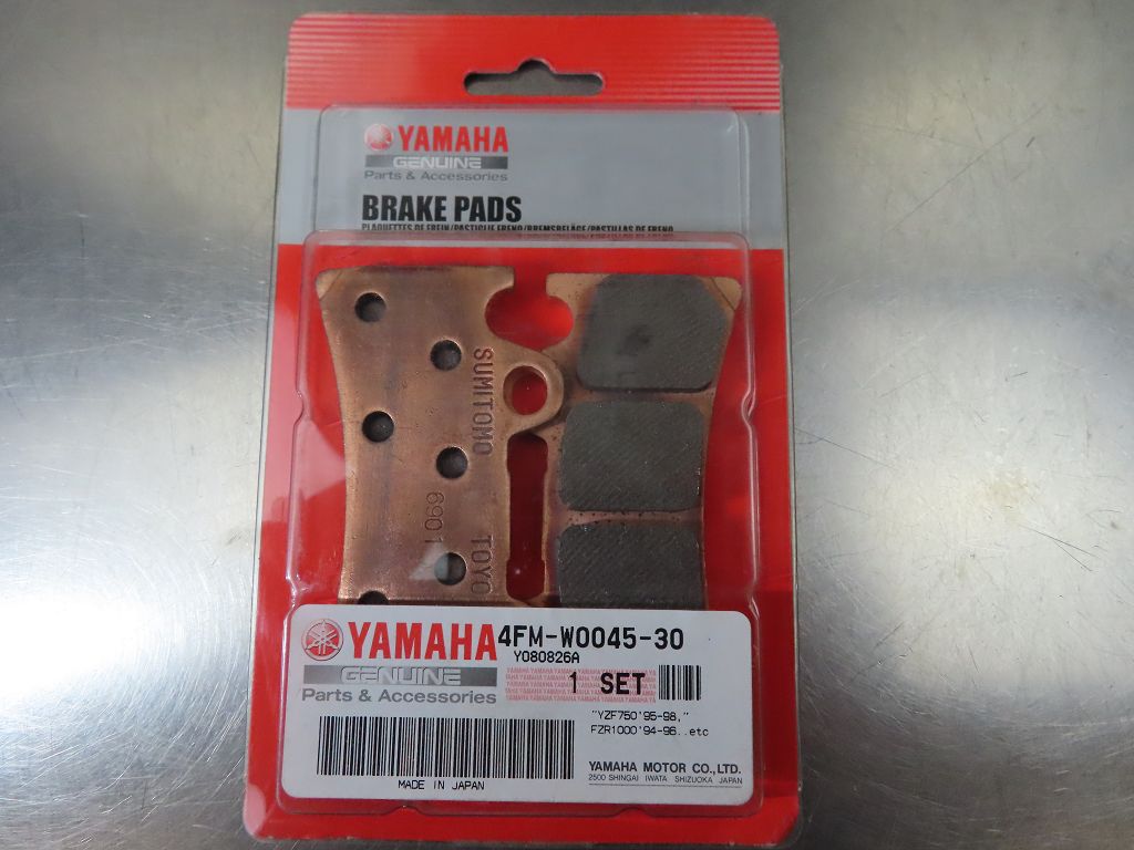 Bremsbelag Bremsbelege vorne 4FM-W0045-30 Yamaha YZF750R YZF750SP